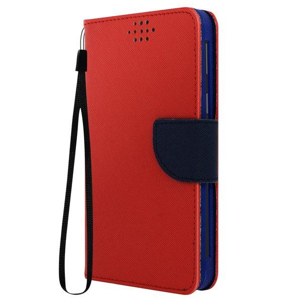 Avizar  Fancy Style Flip-Case Größe XXL – Rot 