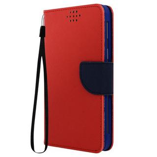 Avizar  Fancy Style Flip-Case Größe XXL – Rot 