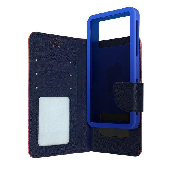 Avizar  Fancy Style Flip-Case Größe XXL – Rot 