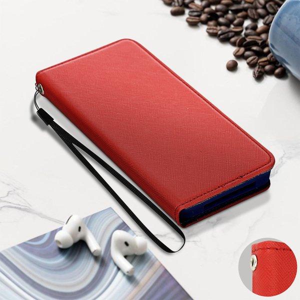 Avizar  Fancy Style Flip-Case Größe XXL – Rot 