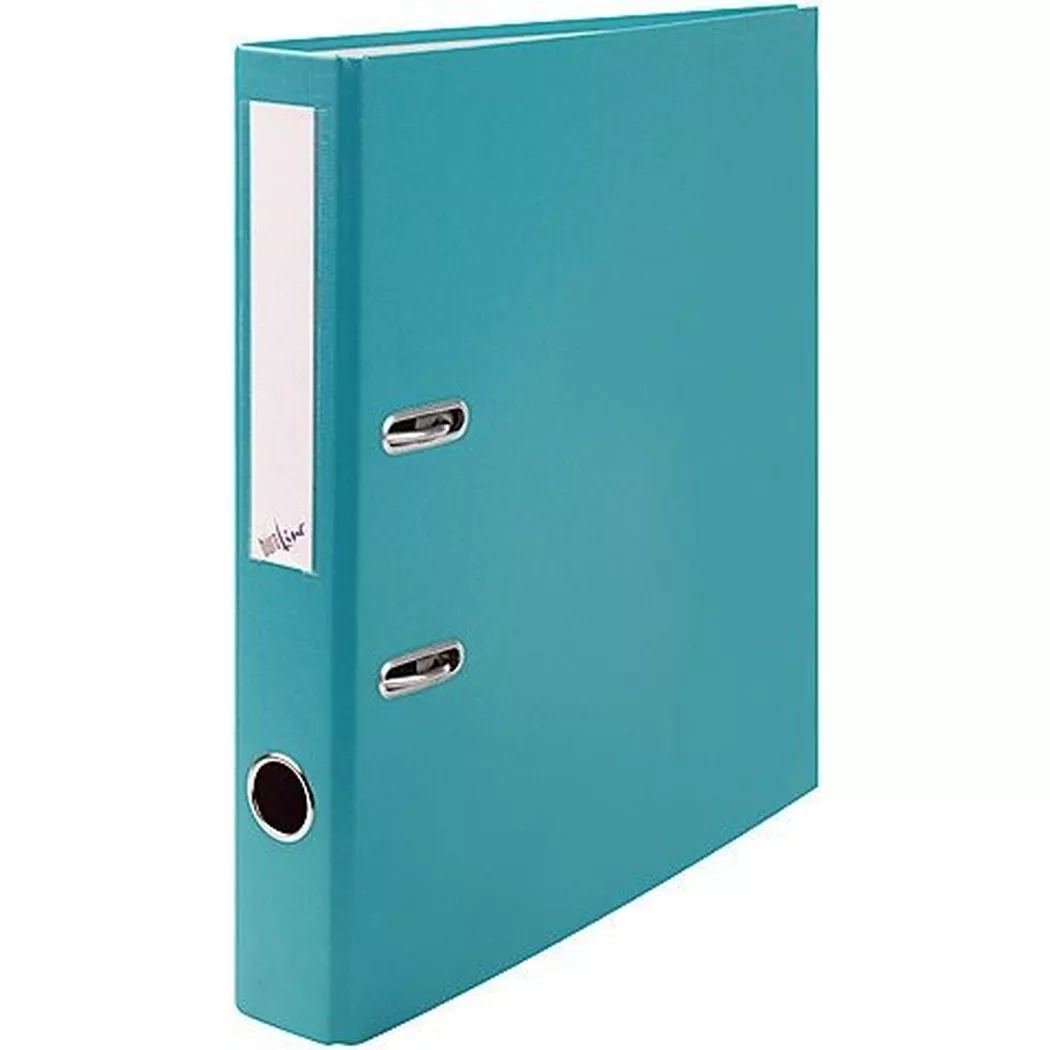 BÜROLINE – Ordner 4cm 669998 türkis A4, 21cm