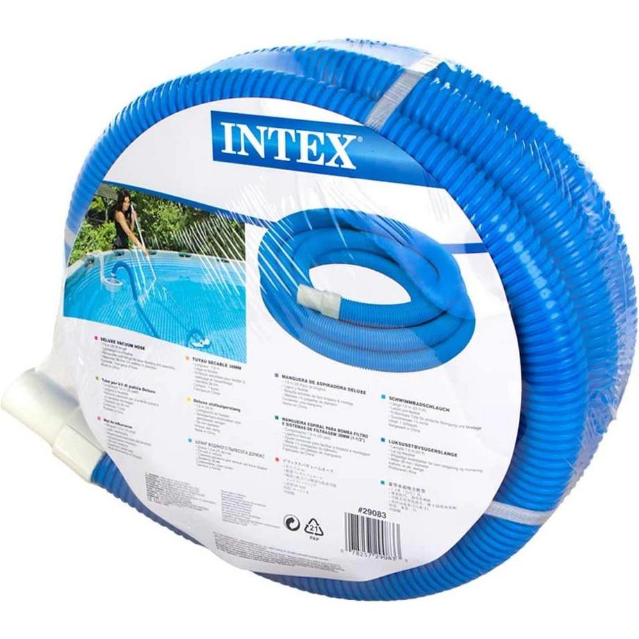 Intex  Tubo flessibile per pompa 38mm 7,6m per aspirapolvere per piscina INTEX 29083 