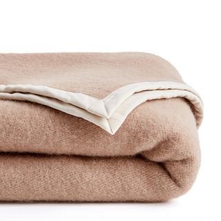 La Redoute Intérieurs Morzine Couverture Bicolore en Laine  