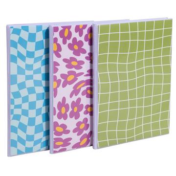 Exacompta - Cod. 65003E - 1 Album foto con tasche per 64 foto 10x15cm - 32 pagine - Formato 17,5x23cm - Design random