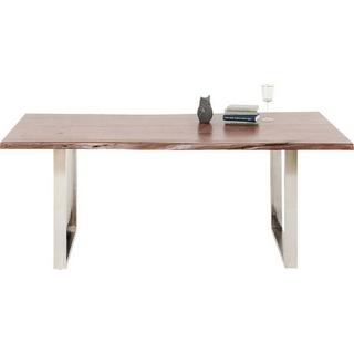 KARE Design Table Harmony Walnut Chrome 180x90cm  