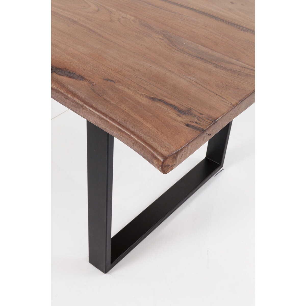 KARE Design Table Harmony Walnut Chrome 180x90cm  