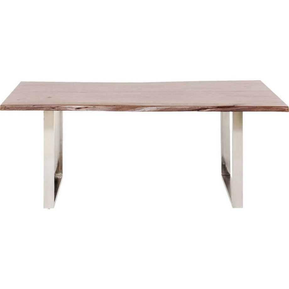 KARE Design Table Harmony Walnut Chrome 180x90cm  
