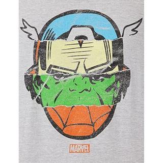 Marvel Avengers Marvel Avengers Faces Logo T-Shirt  