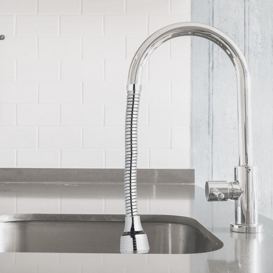 B2X Wasserhahnverlängerung mit 4 Gewinden  