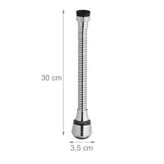 B2X Wasserhahnverlängerung mit 4 Gewinden  