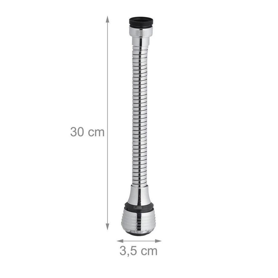 B2X Wasserhahnverlängerung mit 4 Gewinden  