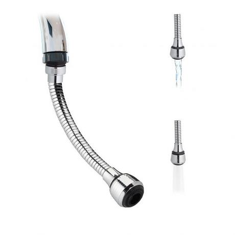 B2X Wasserhahnverlängerung mit 4 Gewinden  