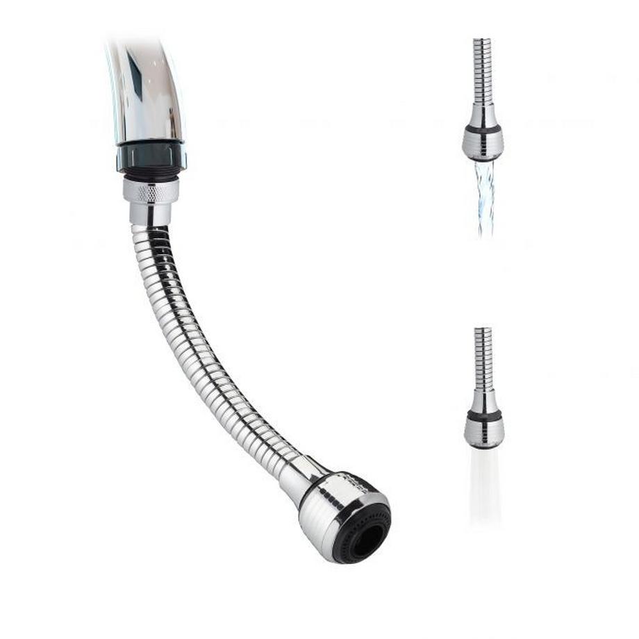 Prolunga per rubinetto con 4 filettature