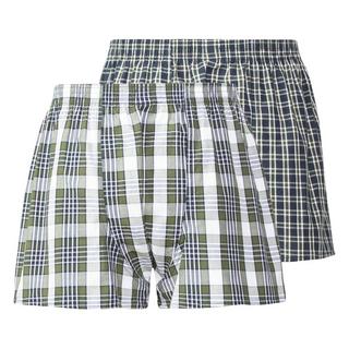 TOM TAILOR Web-Boxershorts 2er Pack Kariert  