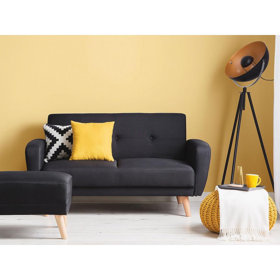 Beliani 2 Sitzer Sofa aus Stoff  FLORLI  