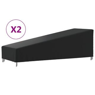 VidaXL Housse de chaise longue tissu  