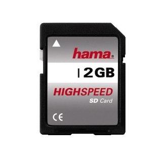 hama  Hama HighSpeed SecureDigital Card 2 GB SD 