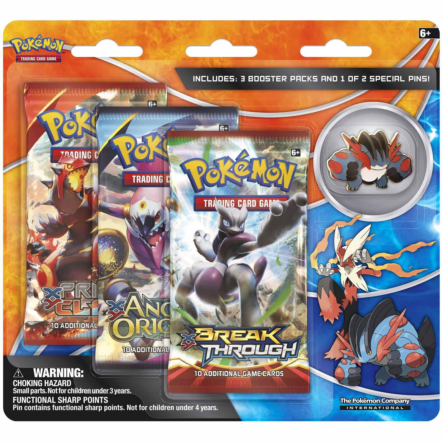 Pokémon  Mega Swampert Pin Collection Blister - EN 