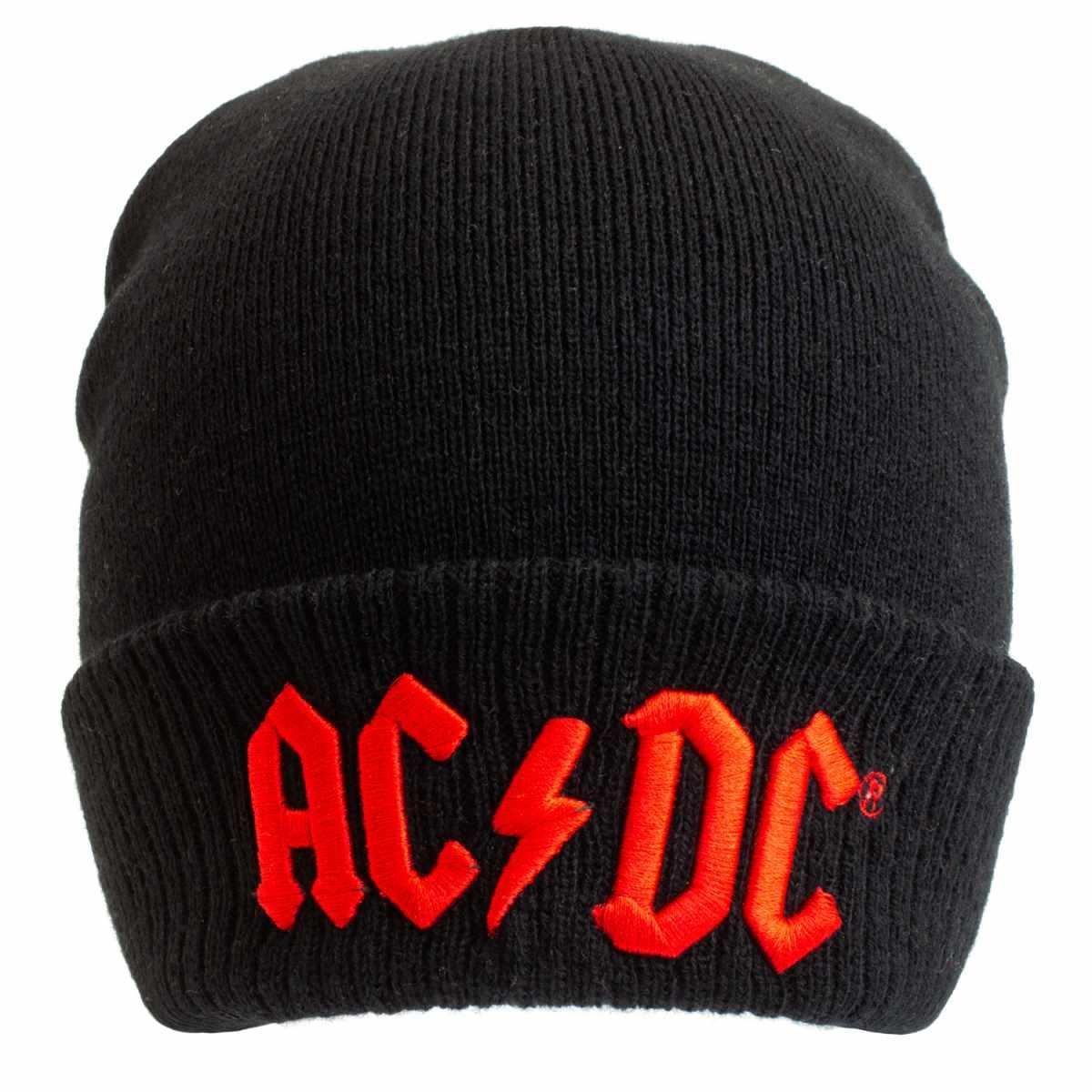 Image of Acdc Mütze Logo Herren Schwarz ONE SIZE