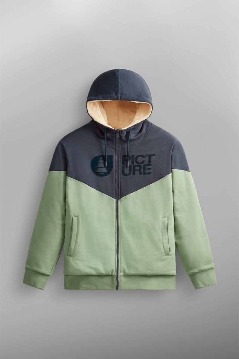 Image of Basement Plush Zip Hoodie-xl Herren Multicolor XL