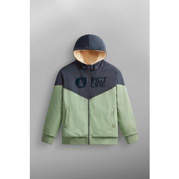 BASEMENT PLUSH ZIP HOODIE-XL