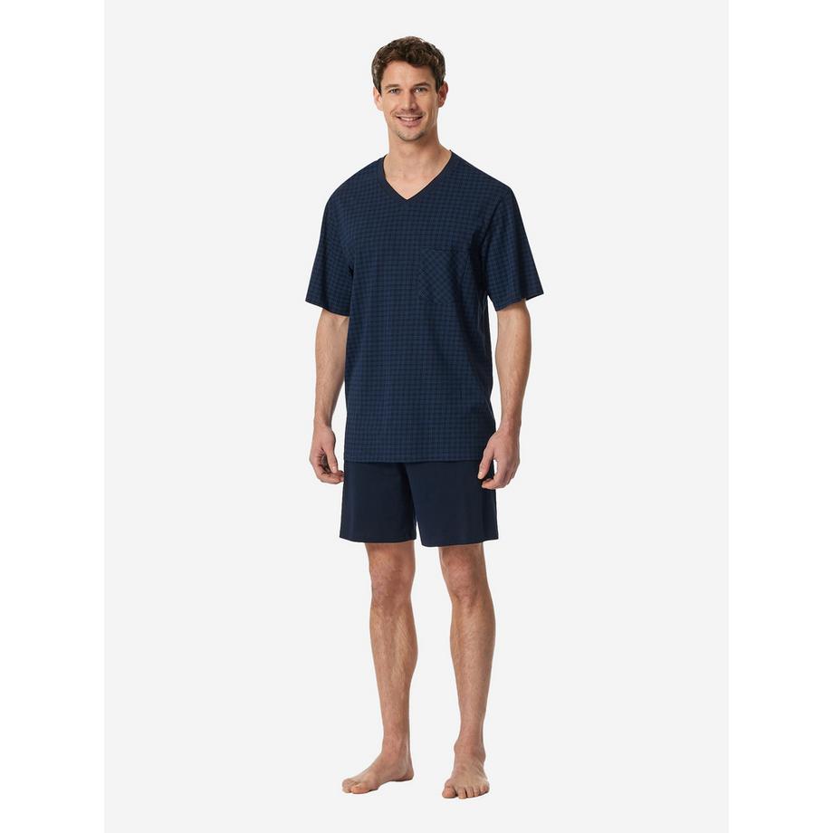 Schiesser Comfort Essentials Kurzer Pyjama  