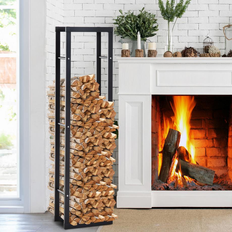 HOMCOM  Kaminholzständer 