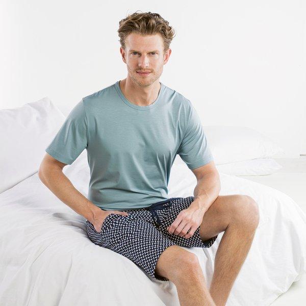 Image of Shirt Kurzarm, Rundhals Unisex Hellblau L