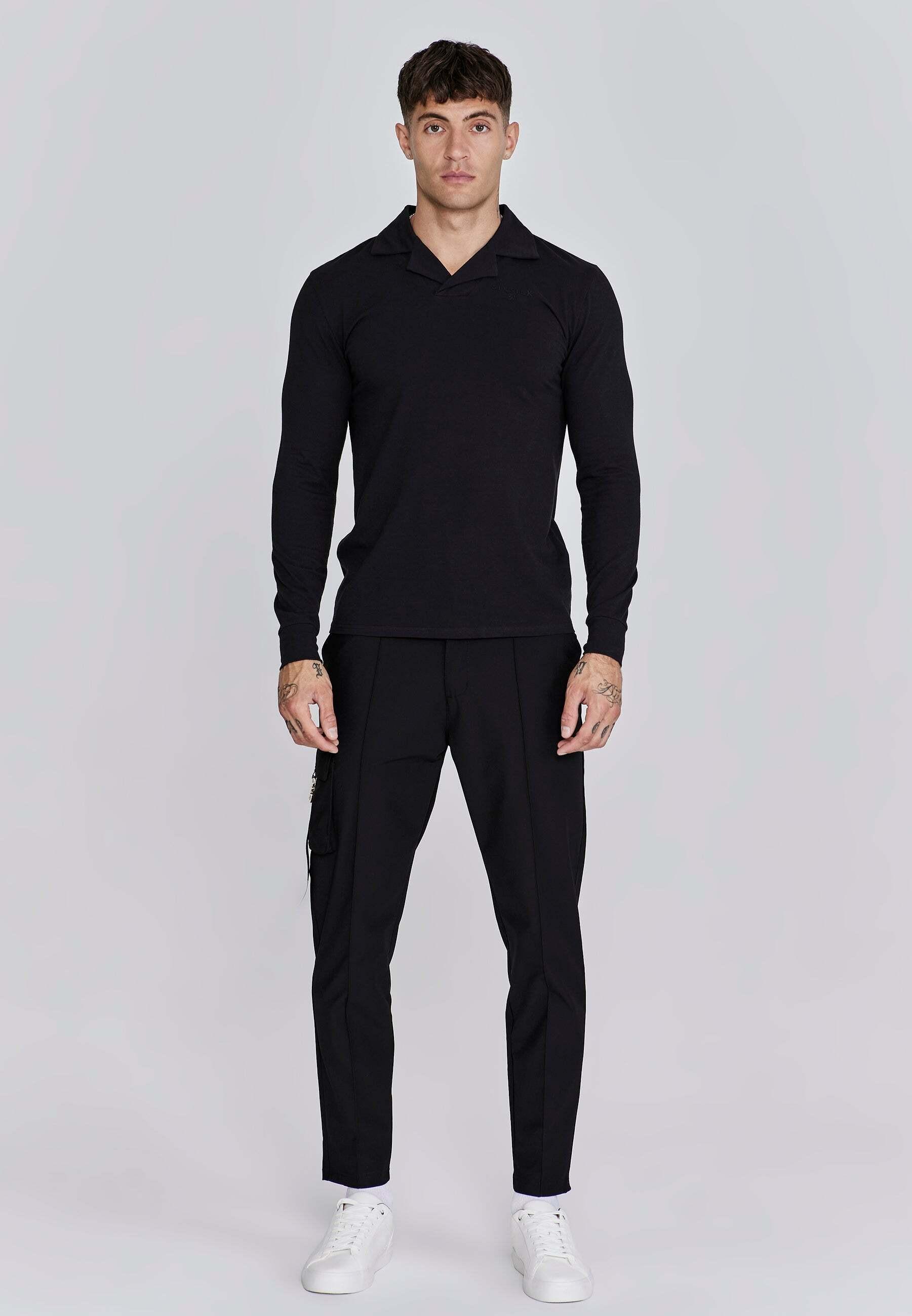 Sik Silk Polo à manches longues  