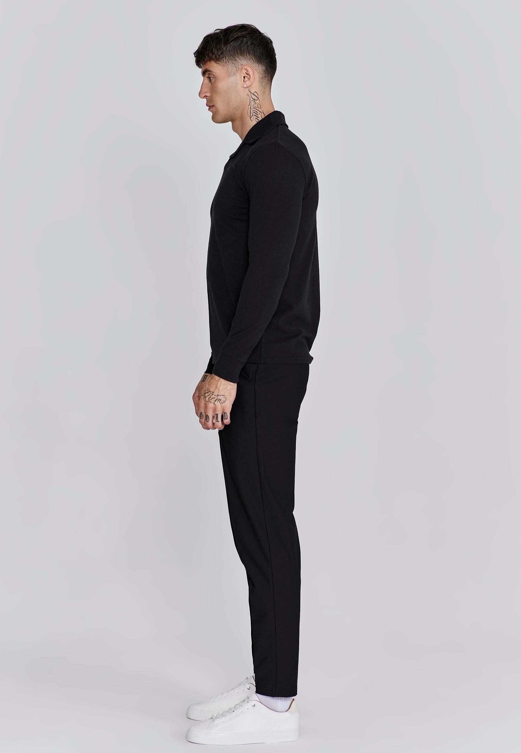 Sik Silk Polo à manches longues  