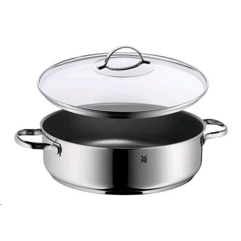 WMF Servier-Schmorpfanne mit Deckel, Ø 28 cm  