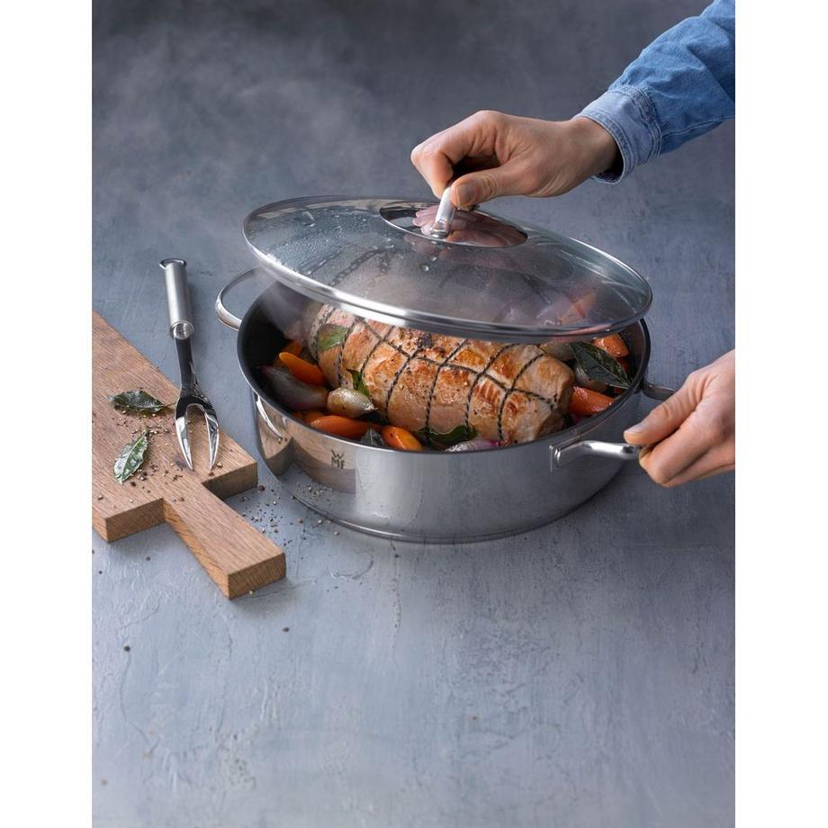WMF Servier-Schmorpfanne mit Deckel, Ø 28 cm  