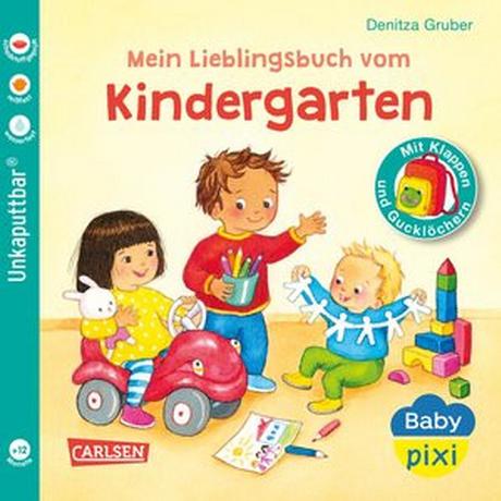 Baby Pixi (unkaputtbar) 149: Mein Lieblingsbuch vom Kindergarten Gruber, Denitza; Gruber, Denitza (Illustrationen) Gebundene Ausgabe 