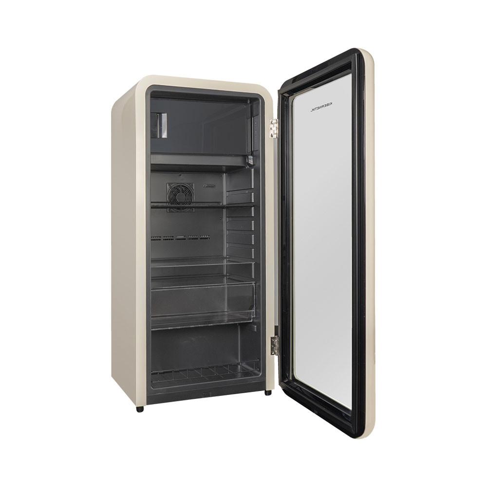Kibernetik Kibernetik RKS149 Réfrigérateur à boissons rétro beige  