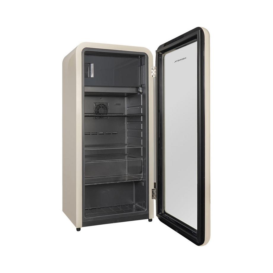 Kibernetik Kibernetik RKS149 Réfrigérateur à boissons rétro beige  