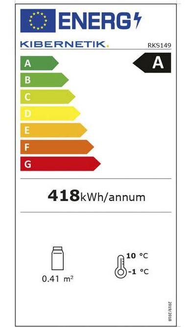 Kibernetik Kibernetik RKS149 Réfrigérateur à boissons rétro beige  