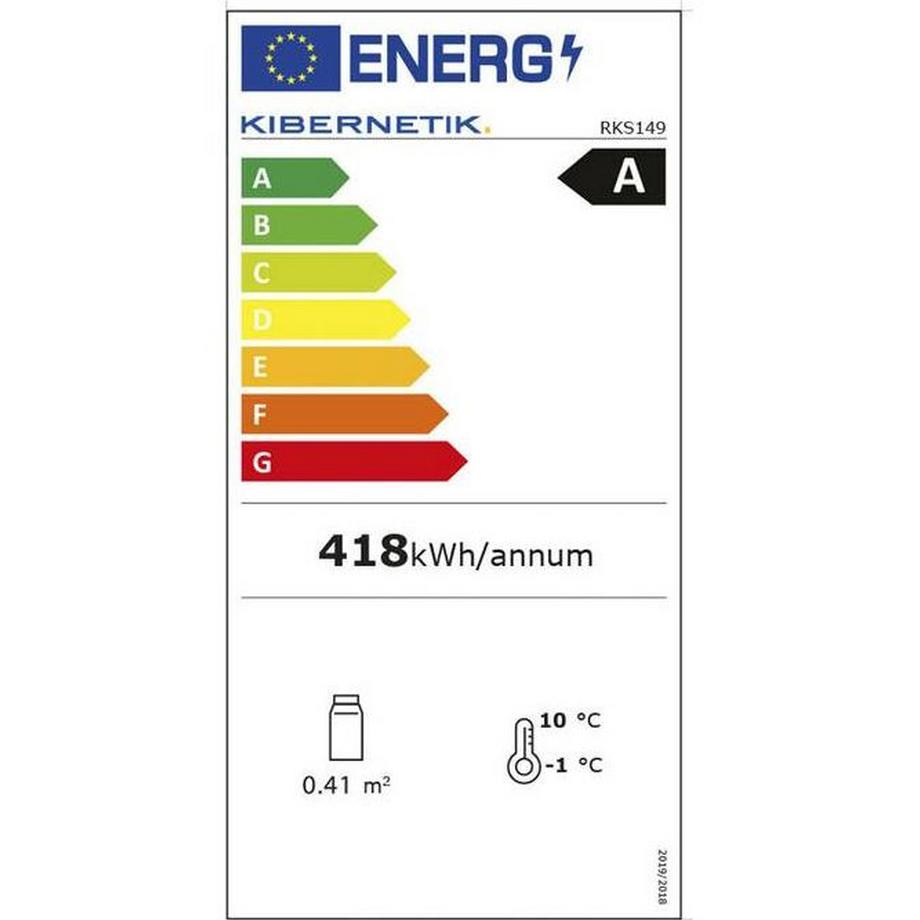 Kibernetik Kibernetik RKS149 Réfrigérateur à boissons rétro beige  