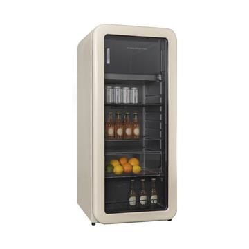 Kibernetik RKS149 Réfrigérateur à boissons rétro beige
