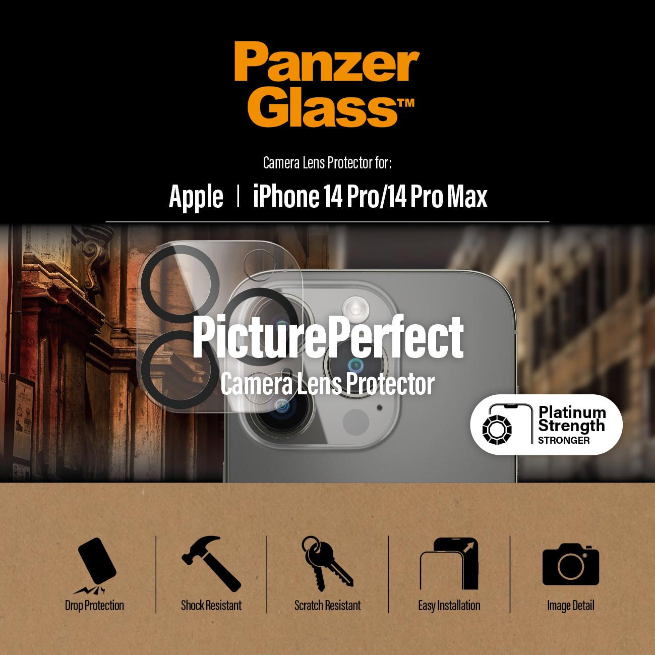 PanzerGlass  Film camera per iPhone 14 Pro/14 Pro Max 