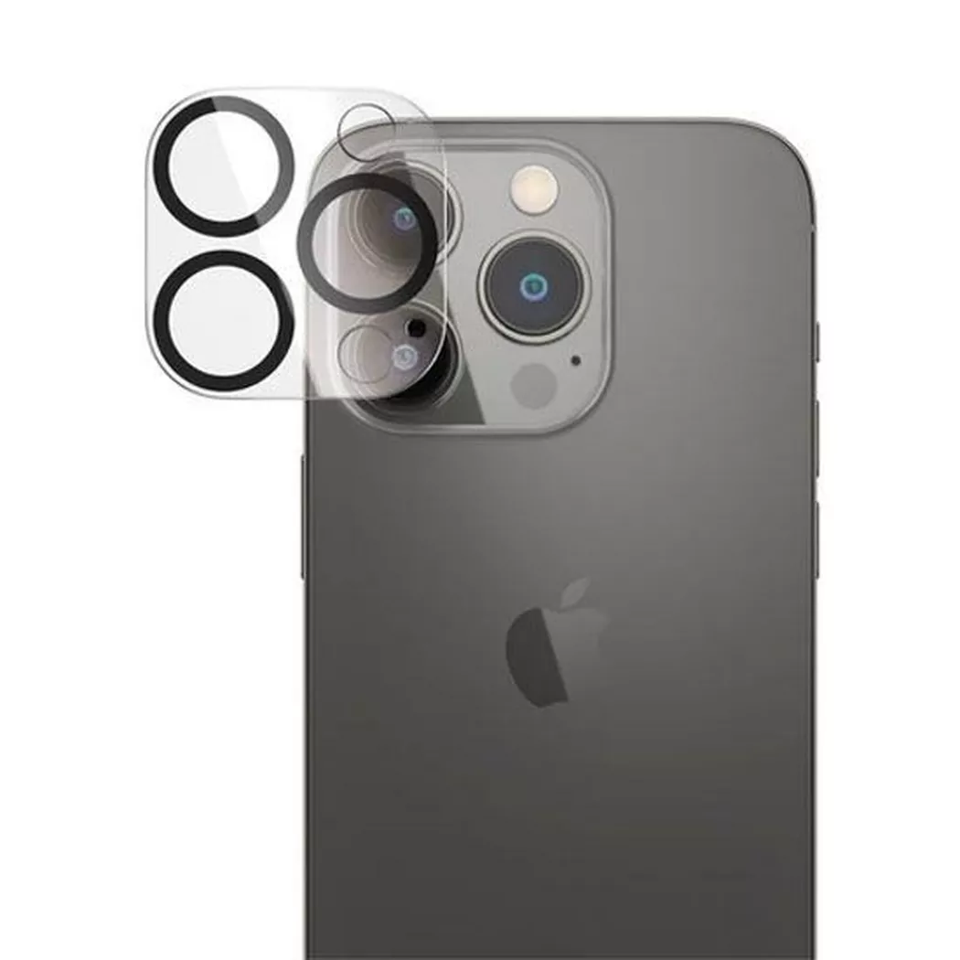 PanzerGlass - Verre de protection caméra pour iPhone 14 Pro/14 Pro Max, One Size, Transparent