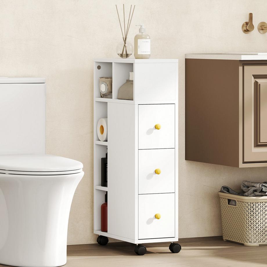 HOMCOM armoire de toilette  
