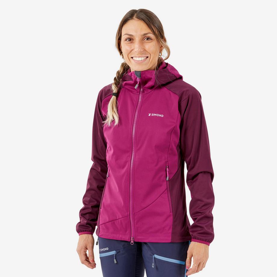 SIMOND  Giacca softshell alpinismo donna - Antivento 