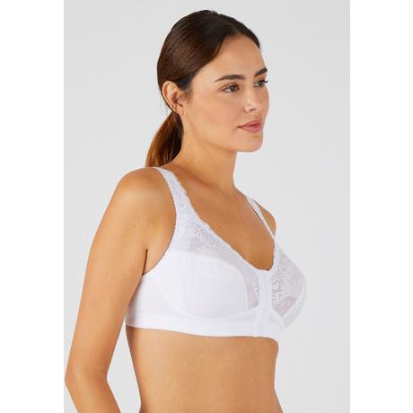 Damart  Soutien-gorge sans armatures, ouvert devant. 