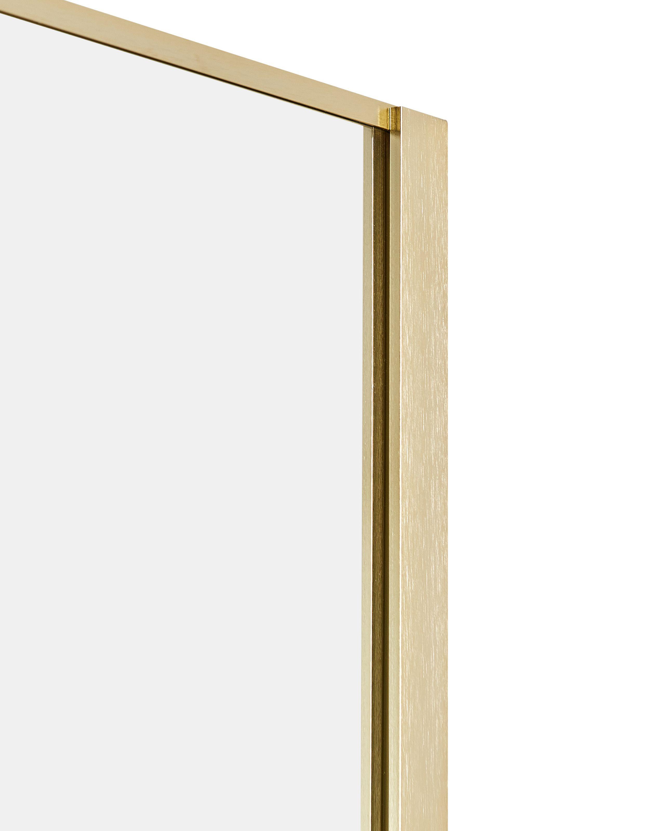 Beliani Parois de douche en Verre de sécurité Moderne WASPAM  