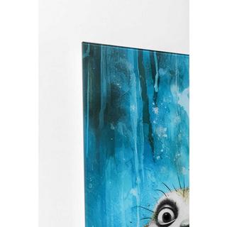 KARE Design Tableau en verre Singing Meerkats 60x80  