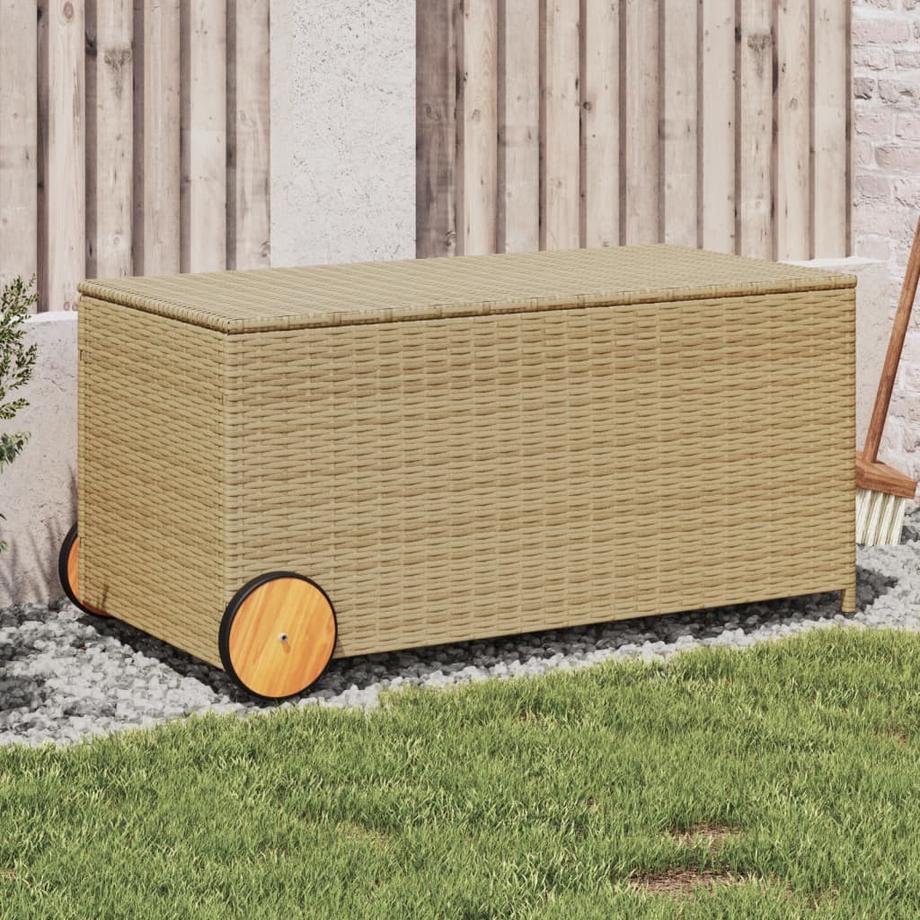 VidaXL Gartentruhe poly-rattan  
