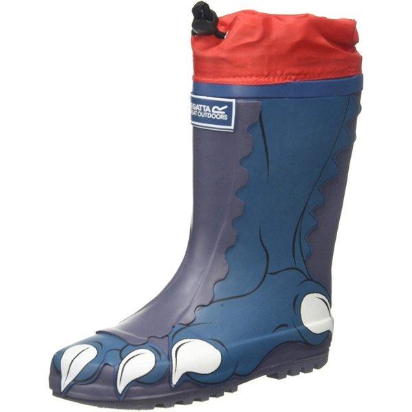 Image of Mudplay Dinosaurier Gummistiefel Unisex Blau 32