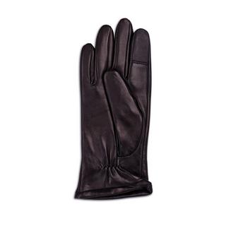 CASH-MERE.CH Lederhandschuhe mit Kaschmirfutter Touchscreen tauglich  