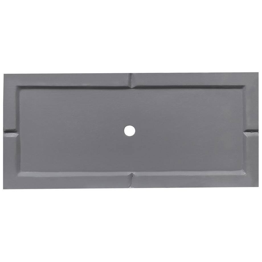 Beliani Blumenkübel aus Lehm-Faser-Mischung  MYRA  