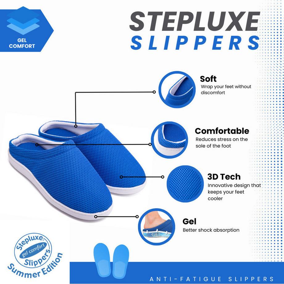 BEST DIRECT Stepluxe Summer Edition Ciabatte con anima in gel  